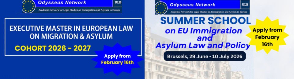 EU Immigration and Asylum Law and Policy